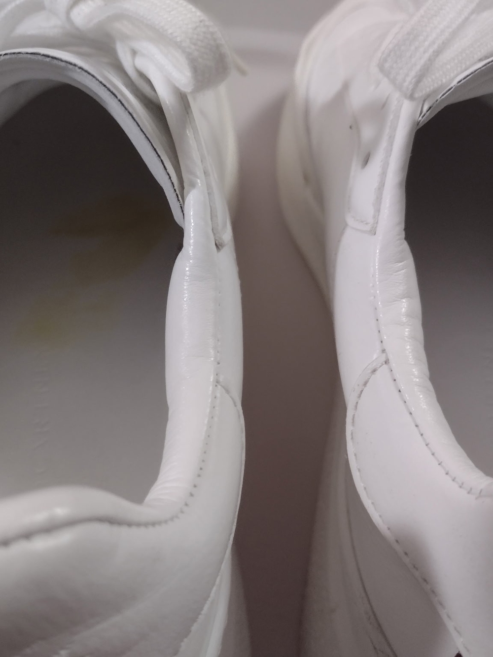 Stella McCartney White Leather Sneakers EU 43 US 10 Box Included - Picture 5 of 10